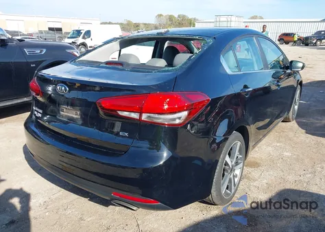 2017 Kia Forte Ex из США, поврежденный, VIN 3KPFN4A80HE092852